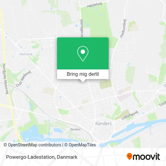 Powergo-Ladestation kort