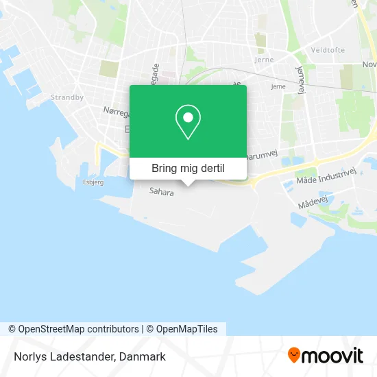 Norlys Ladestander kort
