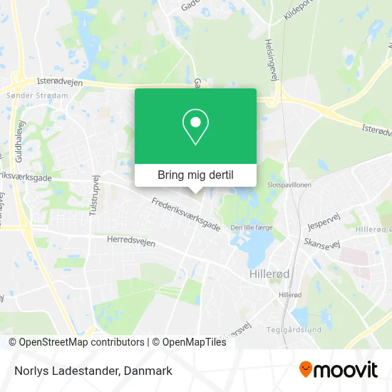 Norlys Ladestander kort