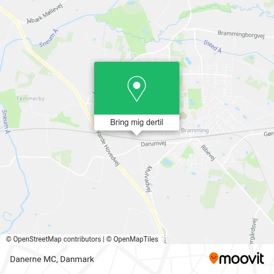 Danerne MC kort