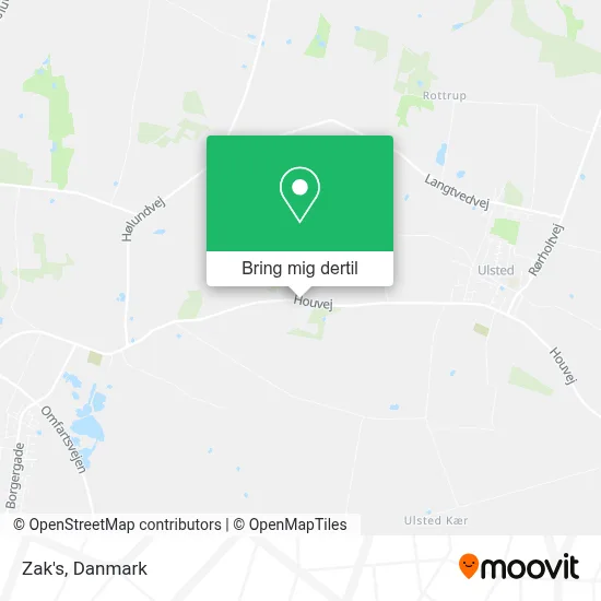Zak's kort