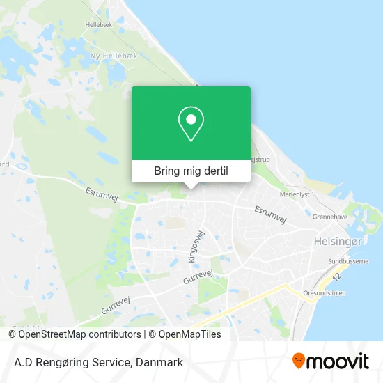 A.D Rengøring Service kort