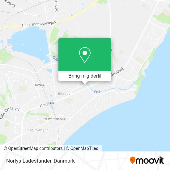 Norlys Ladestander kort