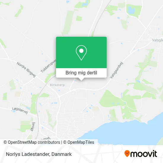 Norlys Ladestander kort