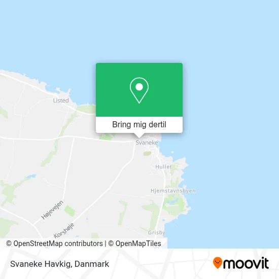 Svaneke Havkig kort
