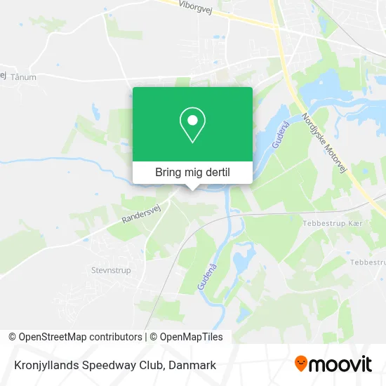 Kronjyllands Speedway Club kort