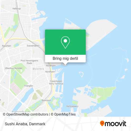 Sushi Anaba kort