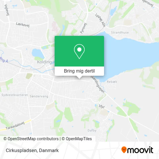 Cirkuspladsen kort