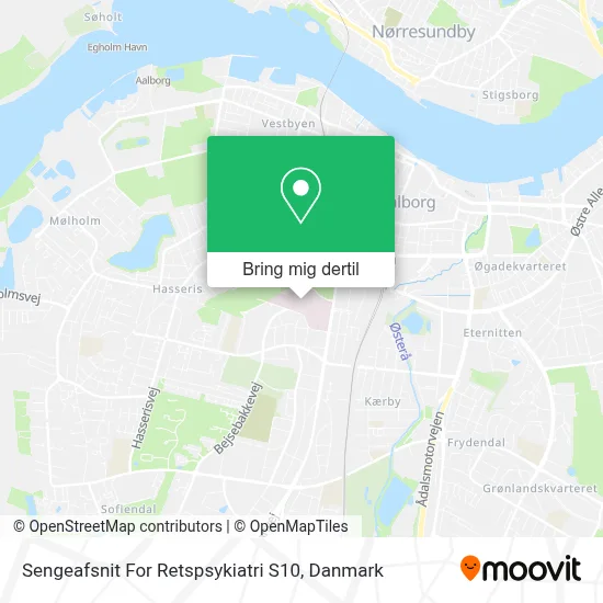 Sengeafsnit For Retspsykiatri S10 kort