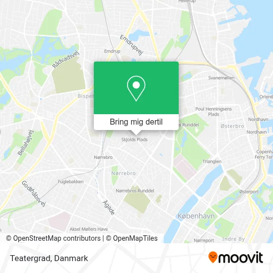 Teatergrad kort