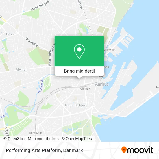 Performing Arts Platform kort
