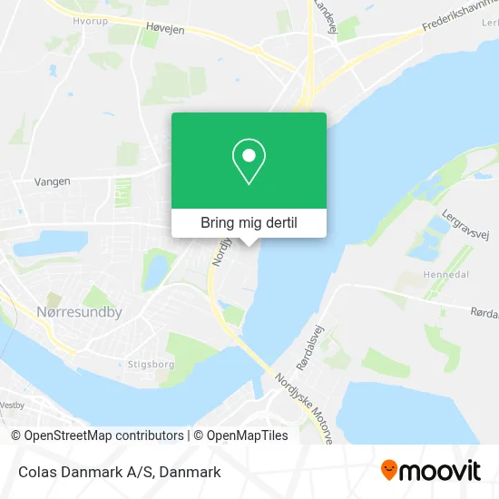 Colas Danmark A/S kort