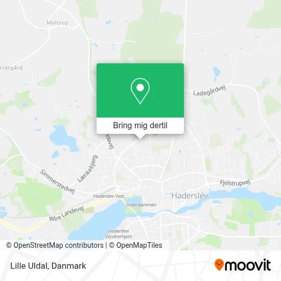 Lille Uldal kort