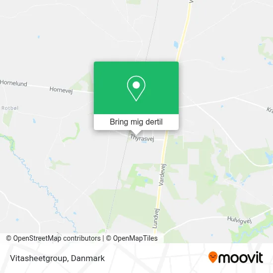 Vitasheetgroup kort