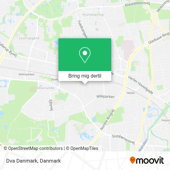 Dva Danmark kort
