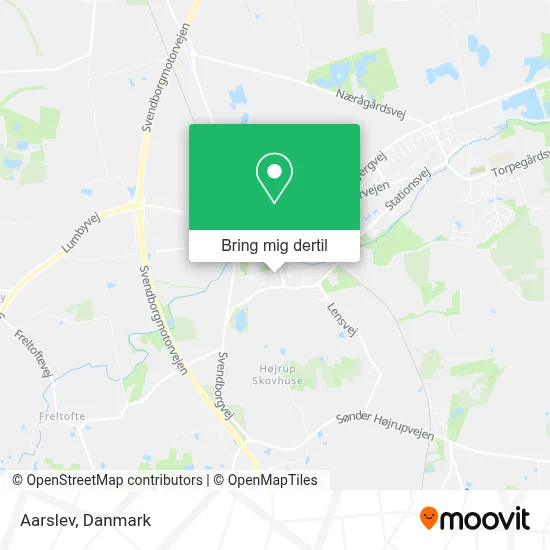 Aarslev kort