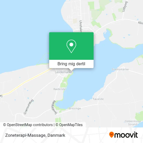 Zoneterapi-Massage kort