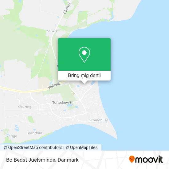 Bo Bedst Juelsminde kort