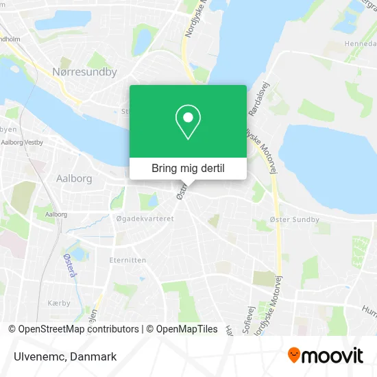Ulvenemc kort