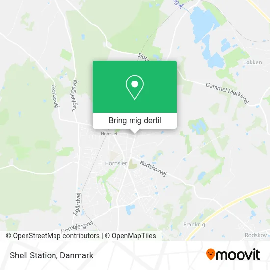 Shell Station kort