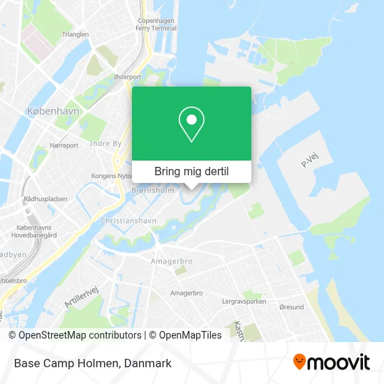 Base Camp Holmen kort