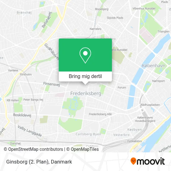 Ginsborg (2. Plan) kort