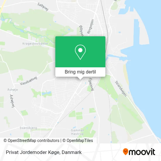 Privat Jordemoder Køge kort