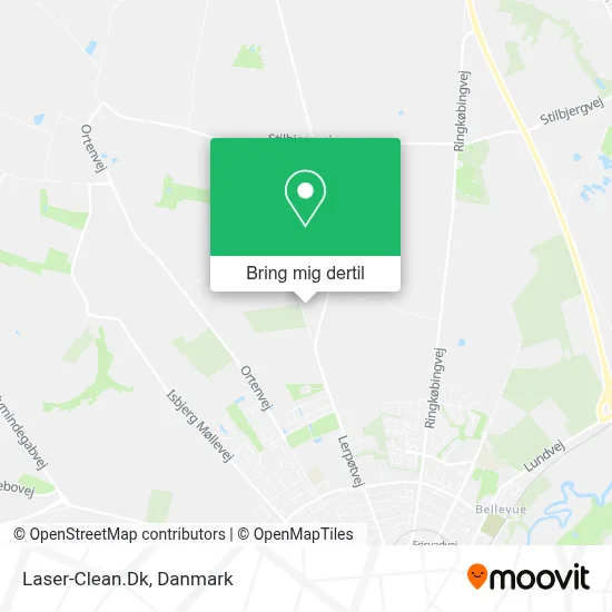 Laser-Clean.Dk kort