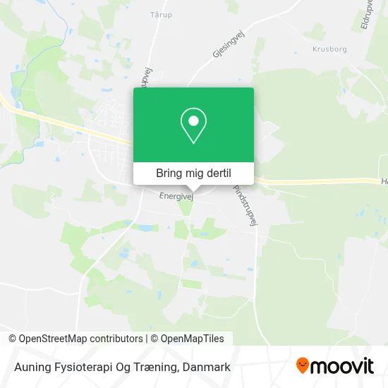 Auning Fysioterapi Og Træning kort