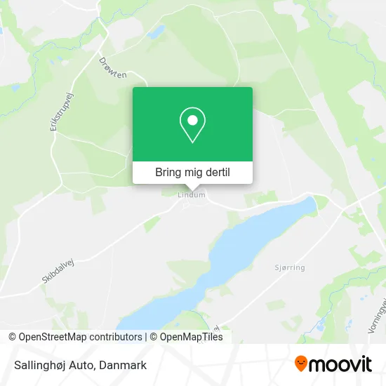 Sallinghøj Auto kort