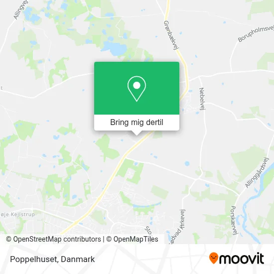 Poppelhuset kort