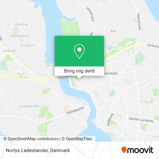 Norlys Ladestander kort