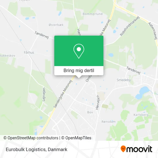 Eurobulk Logistics kort