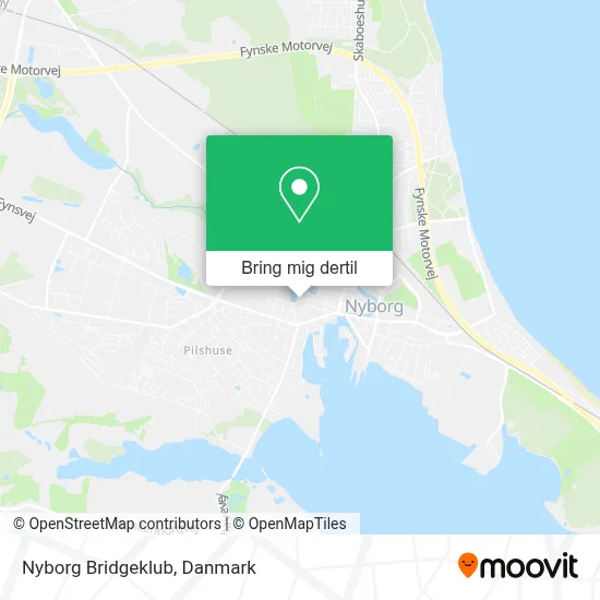 Nyborg Bridgeklub kort