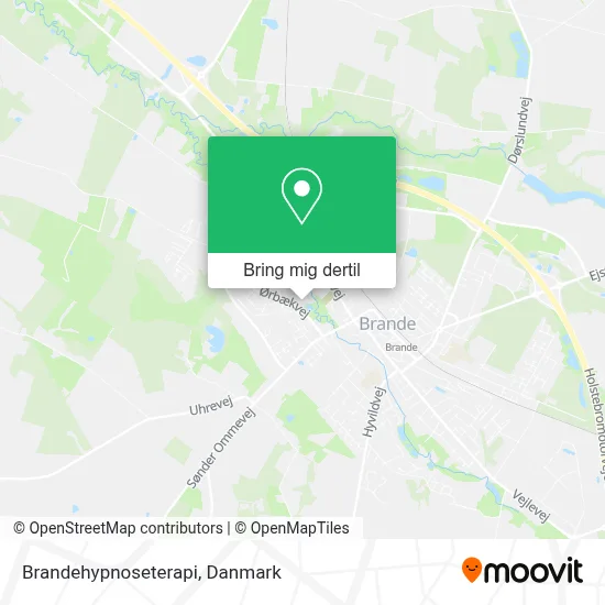 Brandehypnoseterapi kort