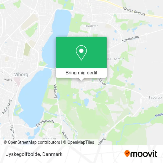 Jyskegolfbolde kort