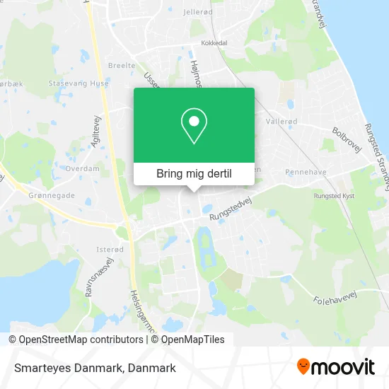Smarteyes Danmark kort