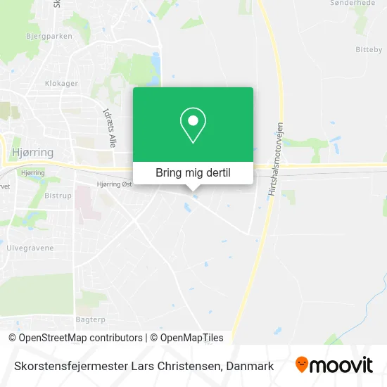 Skorstensfejermester Lars Christensen kort