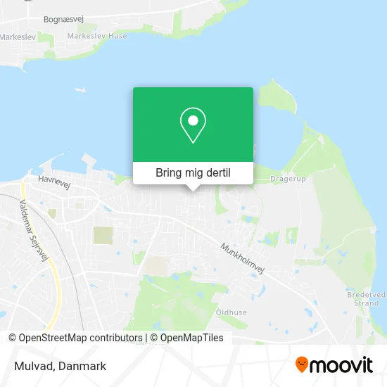 Mulvad kort
