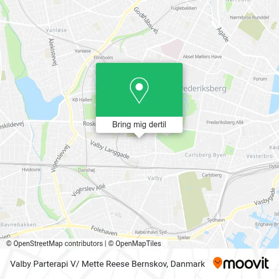 Valby Parterapi V/ Mette Reese Bernskov kort