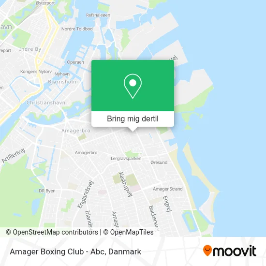 Amager Boxing Club - Abc kort