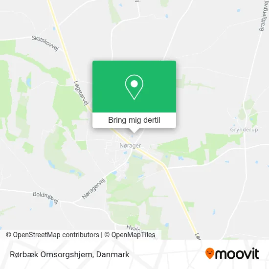 Rørbæk Omsorgshjem kort