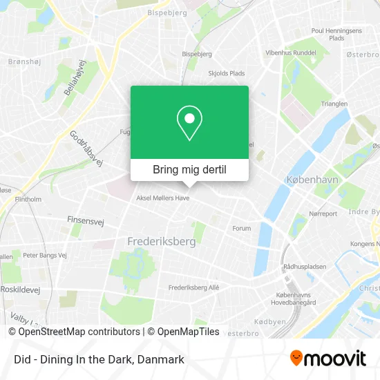 Did - Dining In the Dark kort