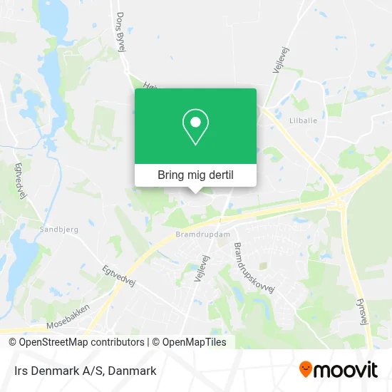 Irs Denmark A/S kort