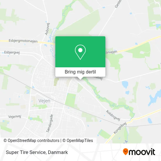 Super Tire Service kort