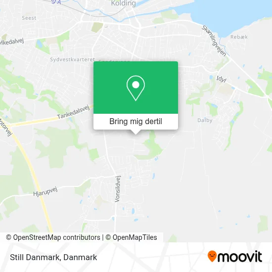 Still Danmark kort