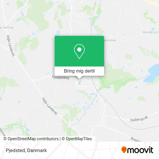 Pjedsted kort