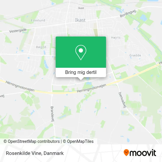 Rosenkilde Vine kort