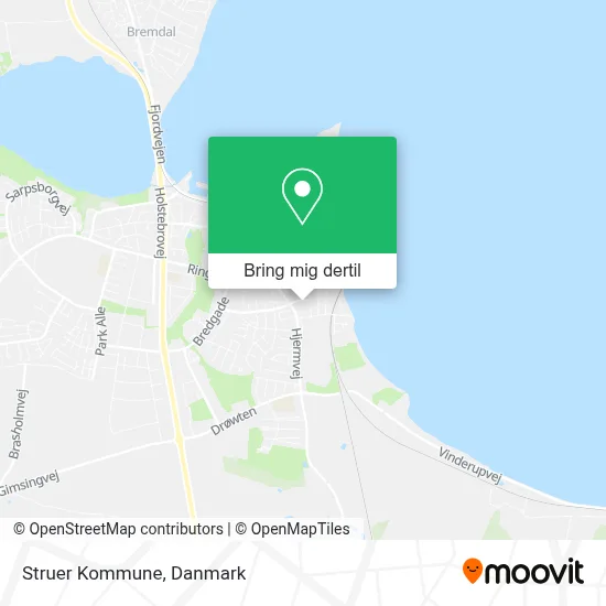 Struer Kommune kort