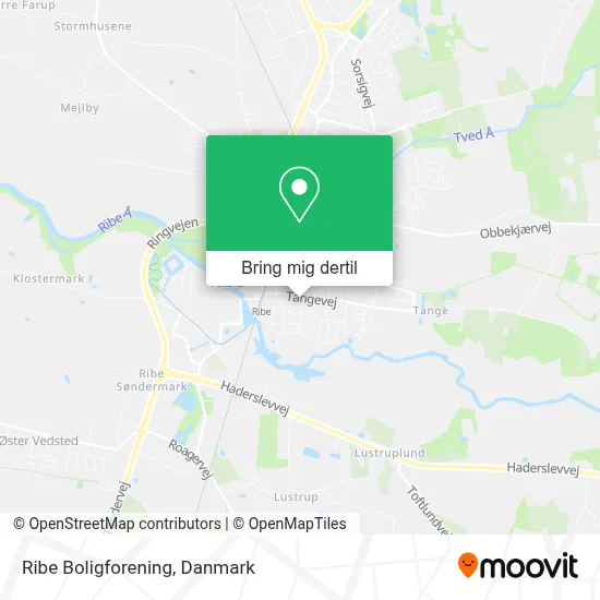 Ribe Boligforening kort